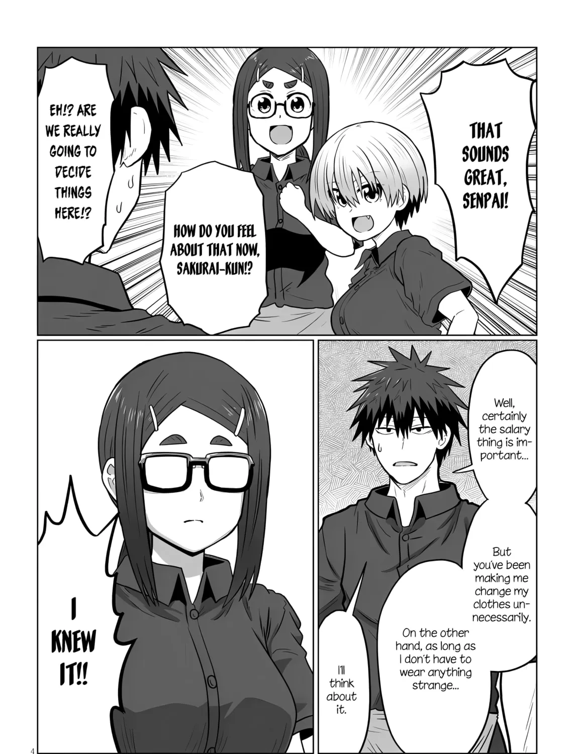 Uzaki-chan Wants to Hang Out! Chapter 121 page 7 - 