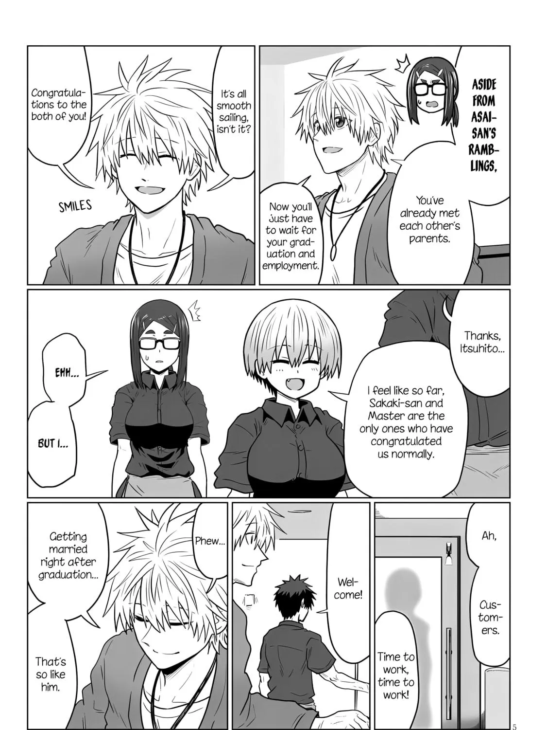 Uzaki-chan Wants to Hang Out! Chapter 121 page 9 - 
