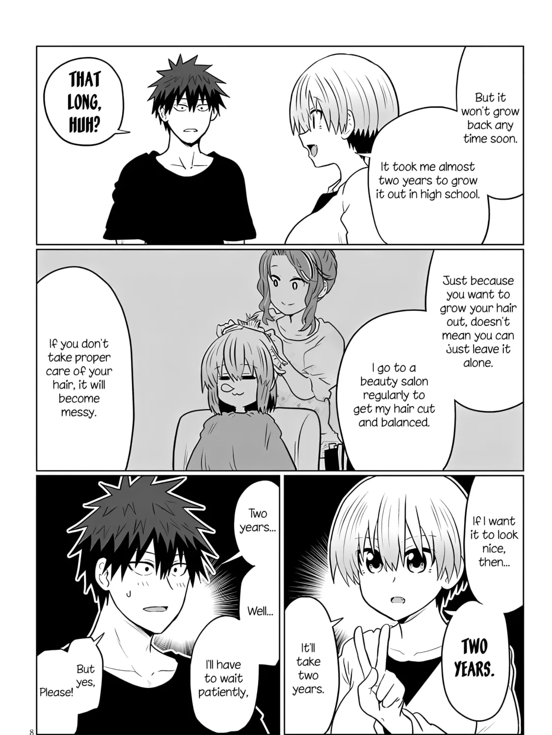 Uzaki-chan Wants to Hang Out! Chapter 125 page 15 - 