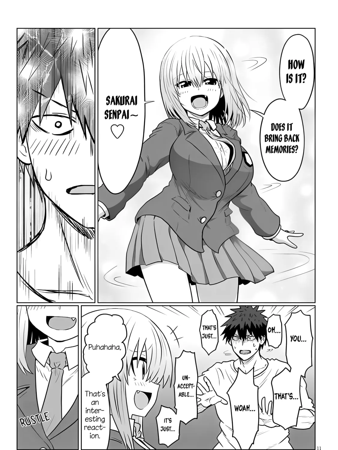 Uzaki-chan Wants to Hang Out! Chapter 125 page 21 - 