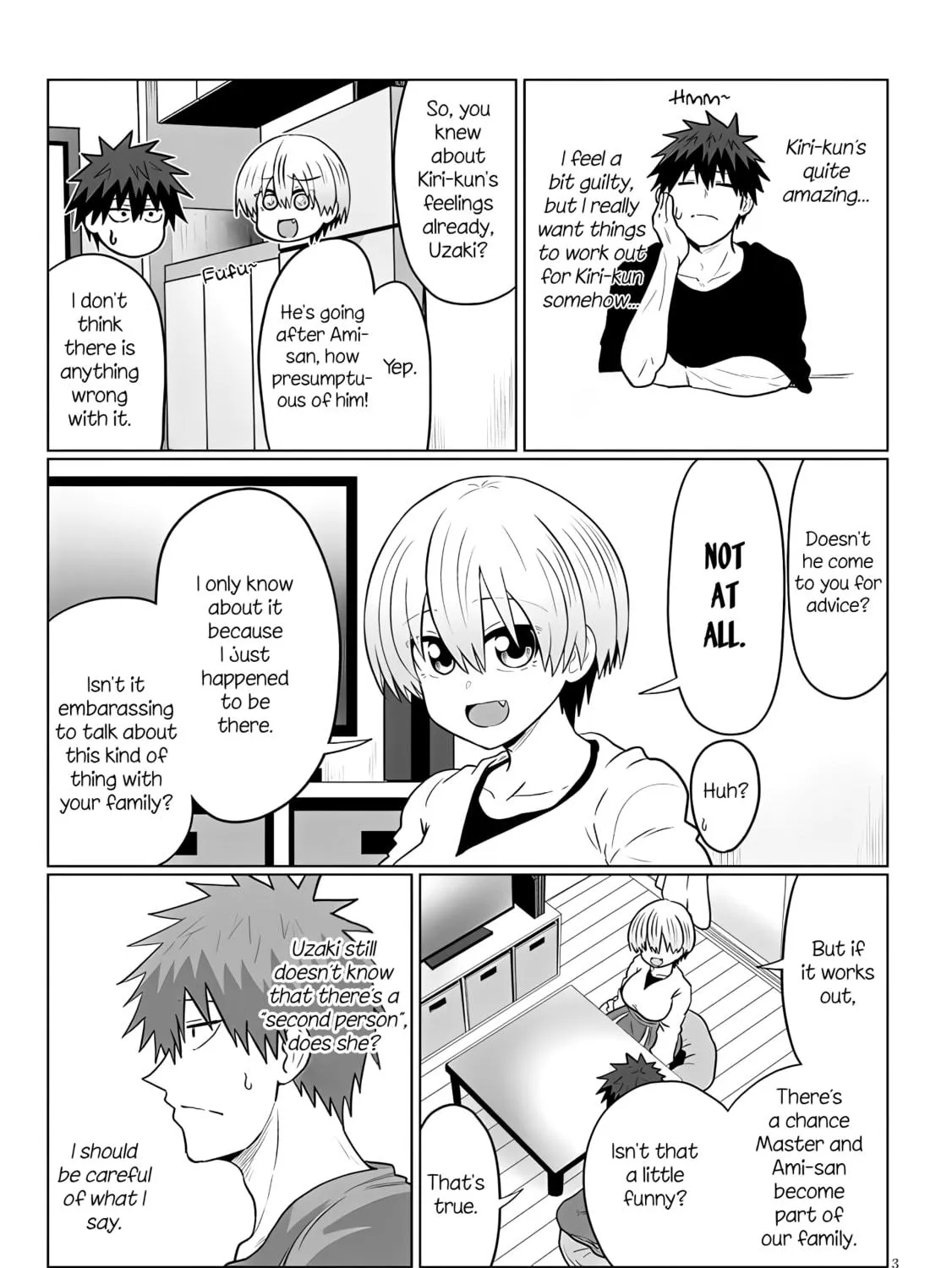 Uzaki-chan Wants to Hang Out! Chapter 125 page 5 - 