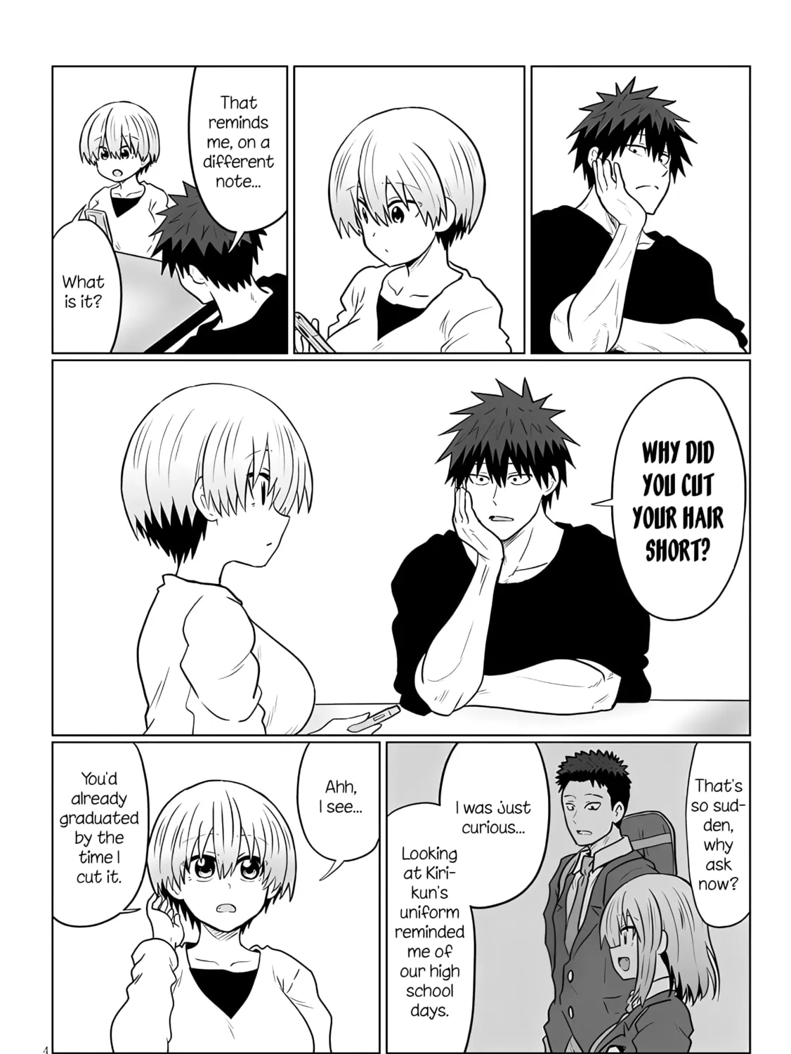 Uzaki-chan Wants to Hang Out! Chapter 125 page 7 - 