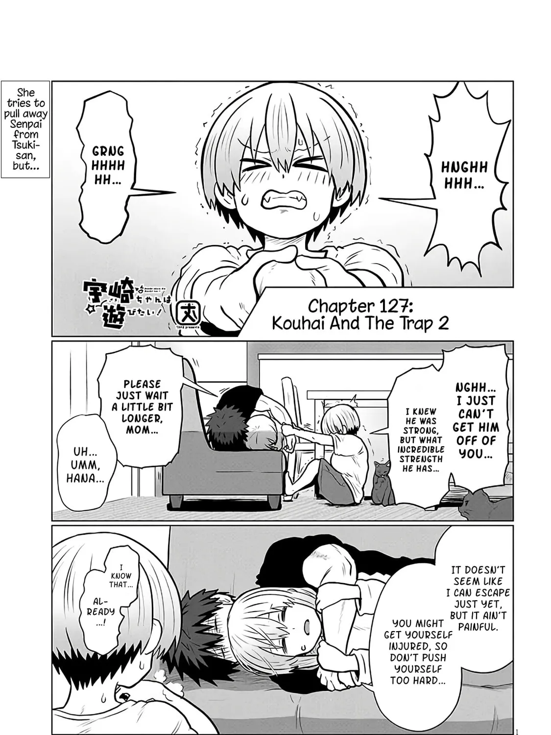 Uzaki-chan Wants to Hang Out! Chapter 127 page 1 - 