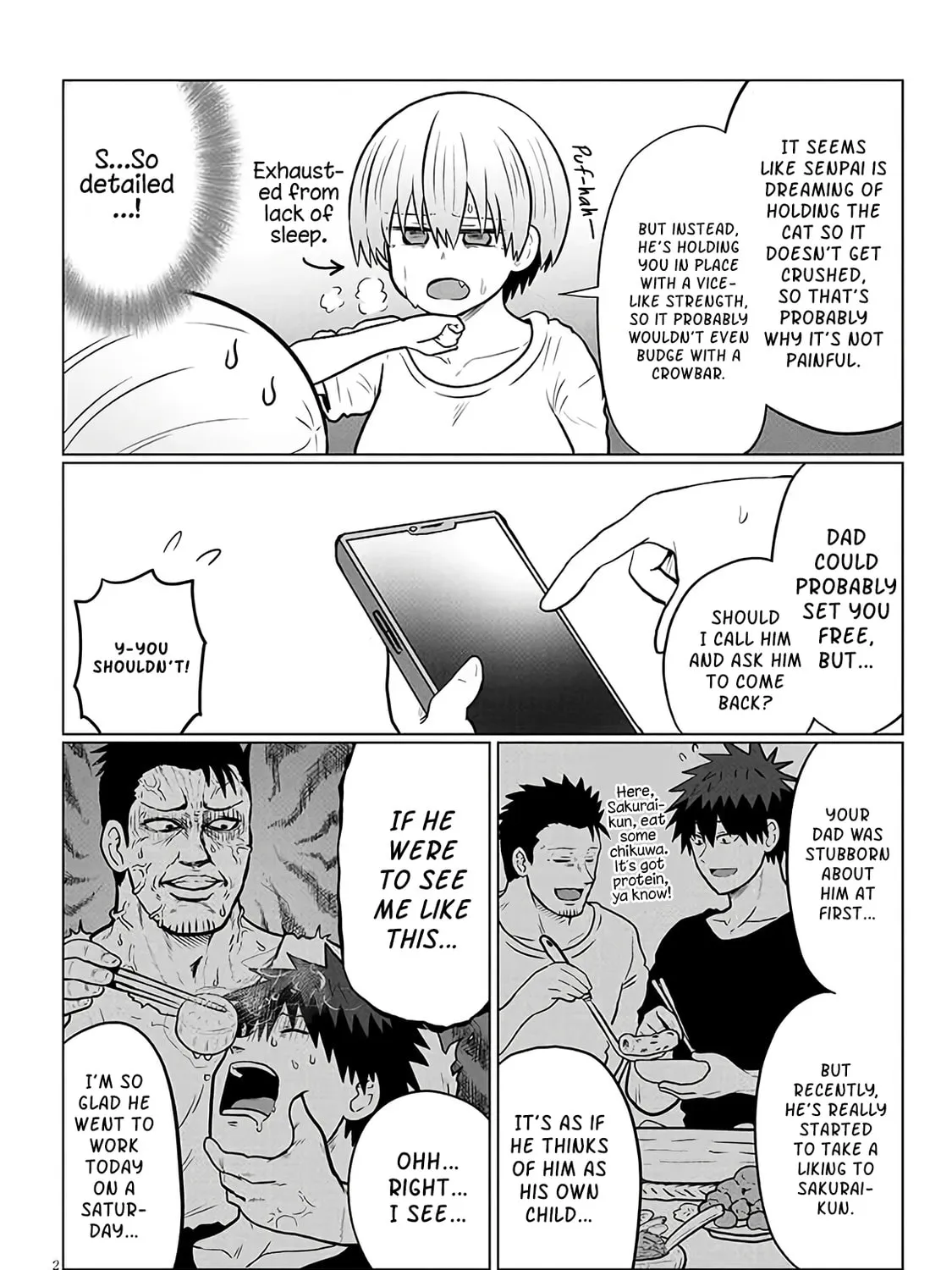 Uzaki-chan Wants to Hang Out! Chapter 127 page 3 - 