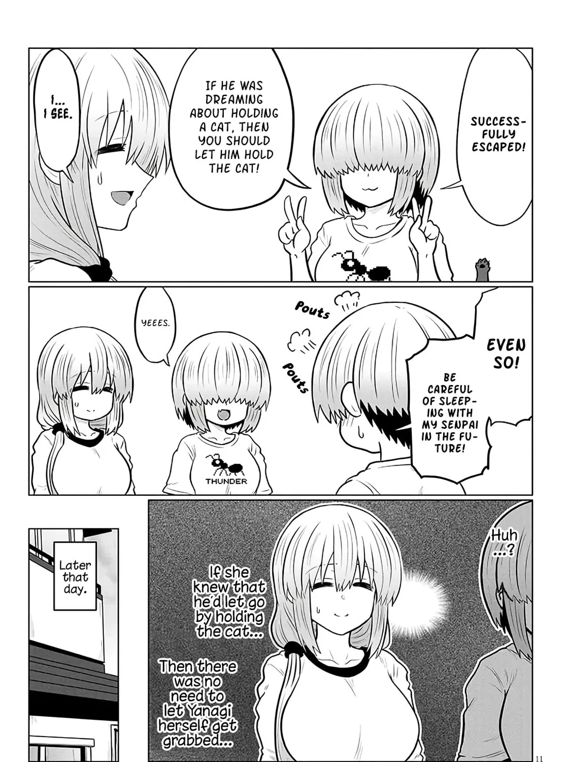Uzaki-chan Wants to Hang Out! Chapter 127 page 21 - 
