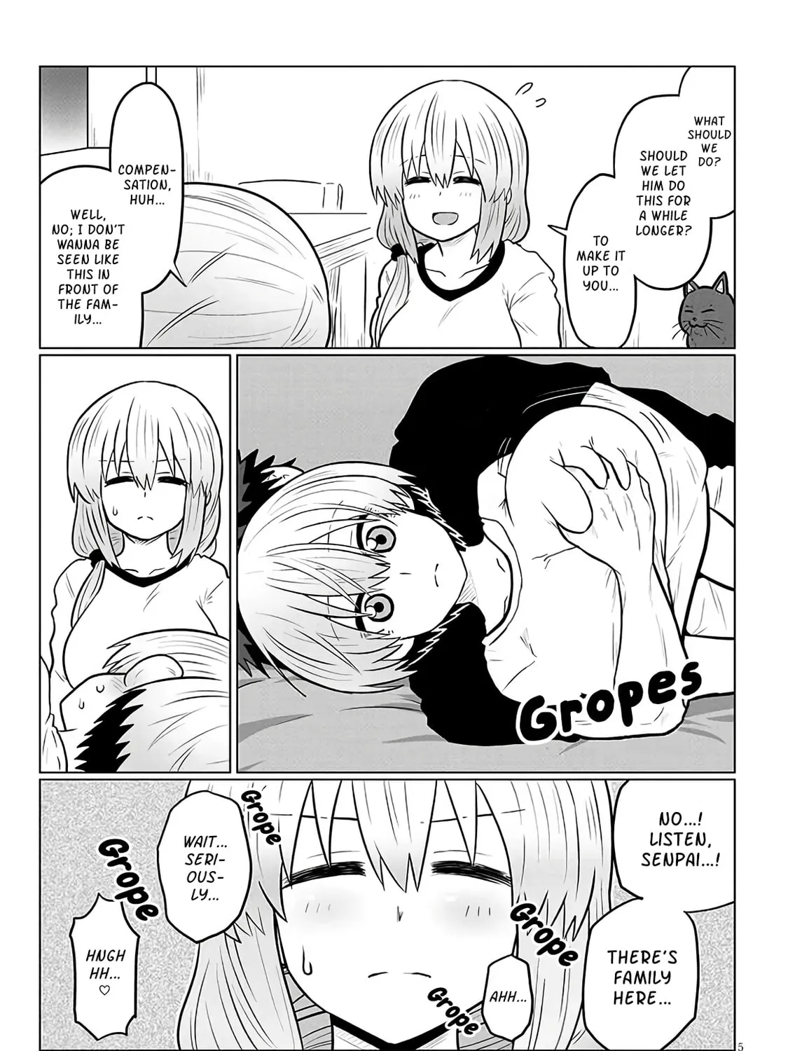 Uzaki-chan Wants to Hang Out! Chapter 127 page 9 - 