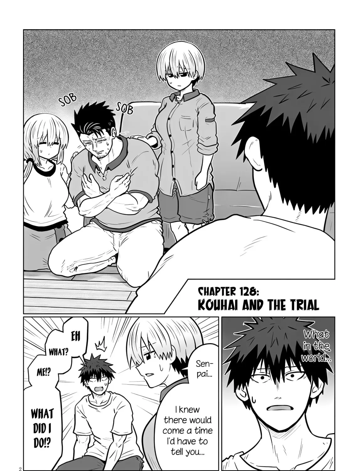 Uzaki-chan Wants to Hang Out! Chapter 128 page 3 - 