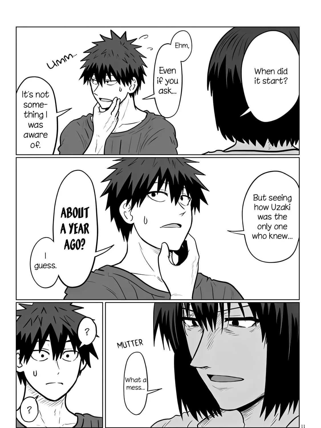 Uzaki-chan Wants to Hang Out! Chapter 128 page 21 - 