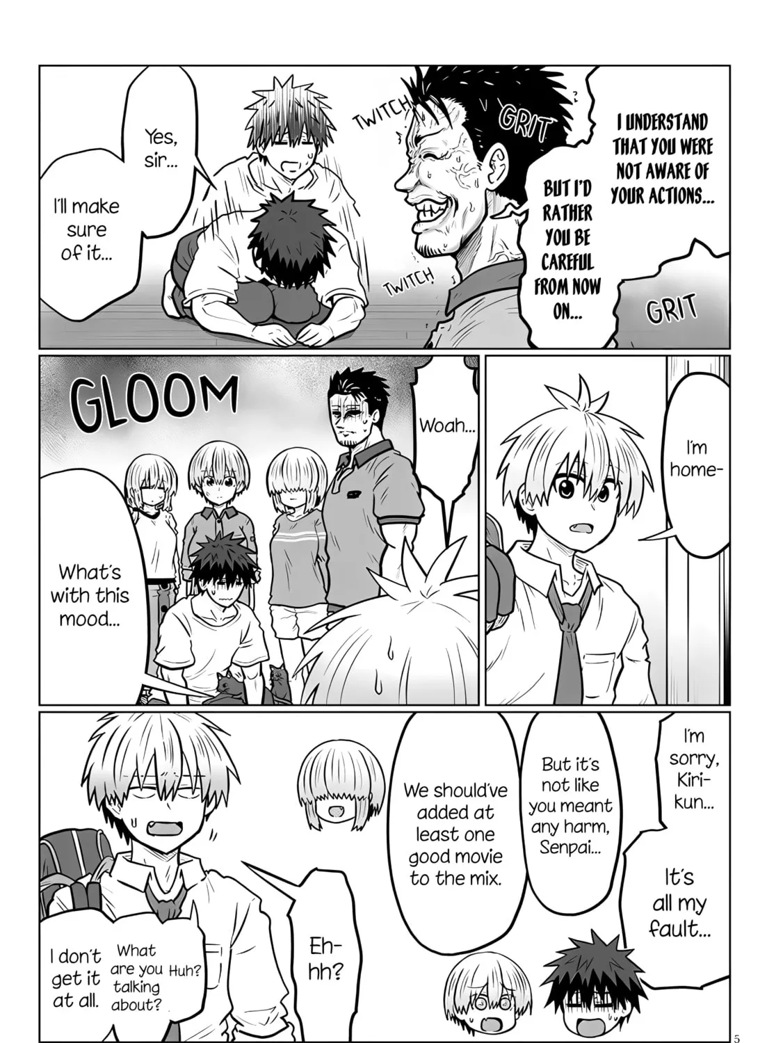Uzaki-chan Wants to Hang Out! Chapter 128 page 9 - 