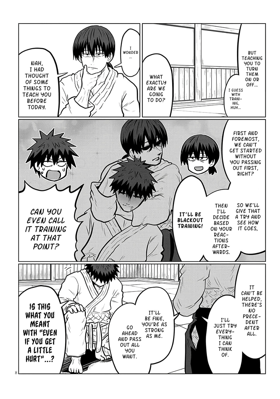 Uzaki-chan Wants to Hang Out! Chapter 129 page 8 - 