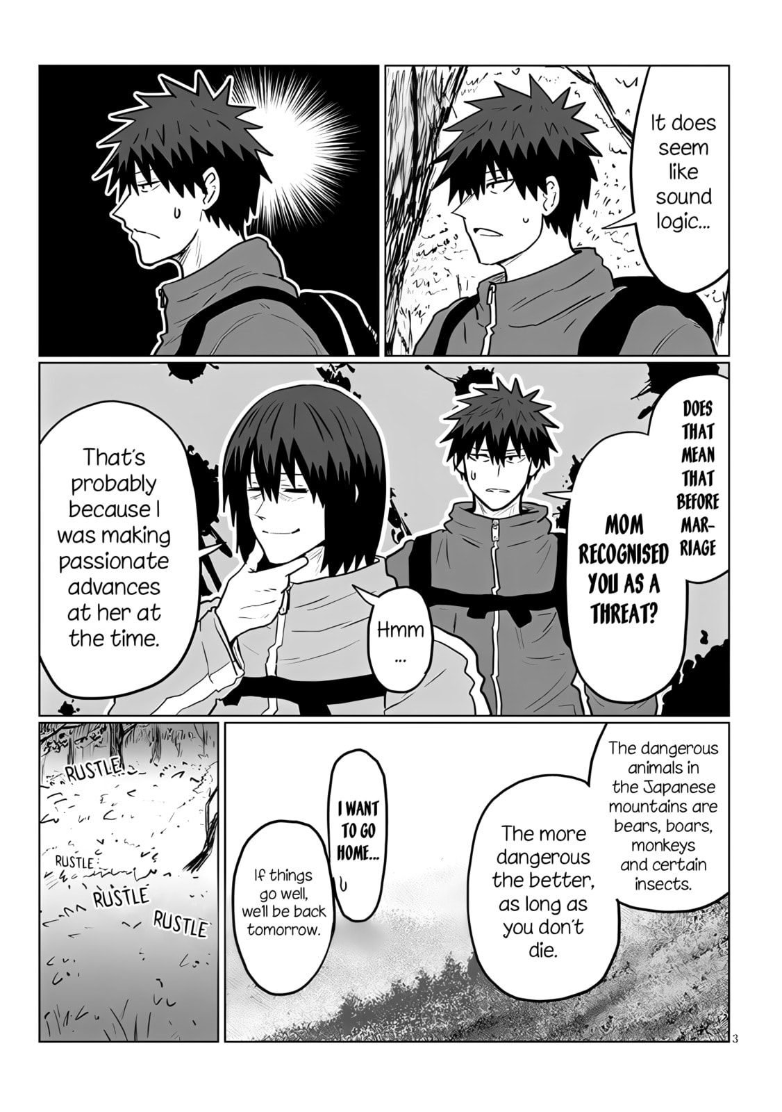 Uzaki-chan Wants to Hang Out! Chapter 130 page 3 - 