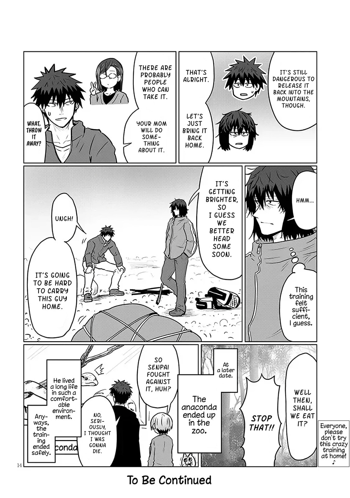 Uzaki-chan Wants to Hang Out! Chapter 132 page 14 - 