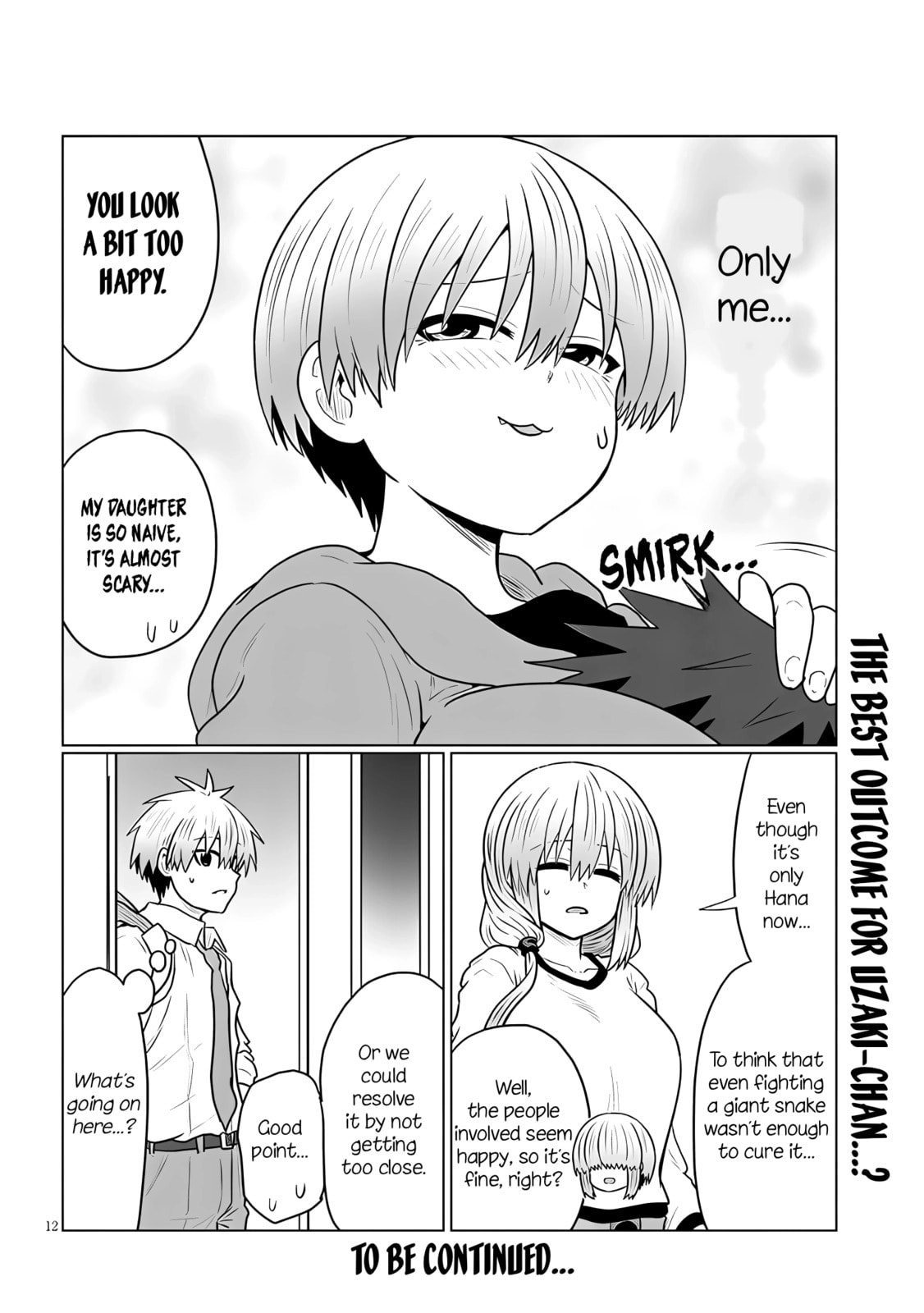Uzaki-chan Wants to Hang Out! Chapter 133 page 12 - 