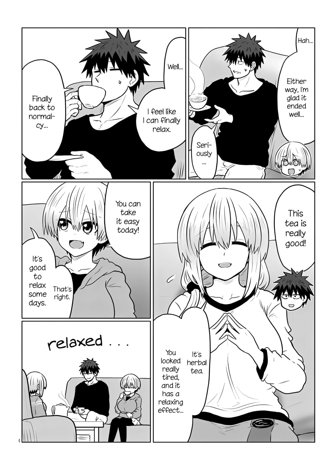 Uzaki-chan Wants to Hang Out! Chapter 133 page 4 - 