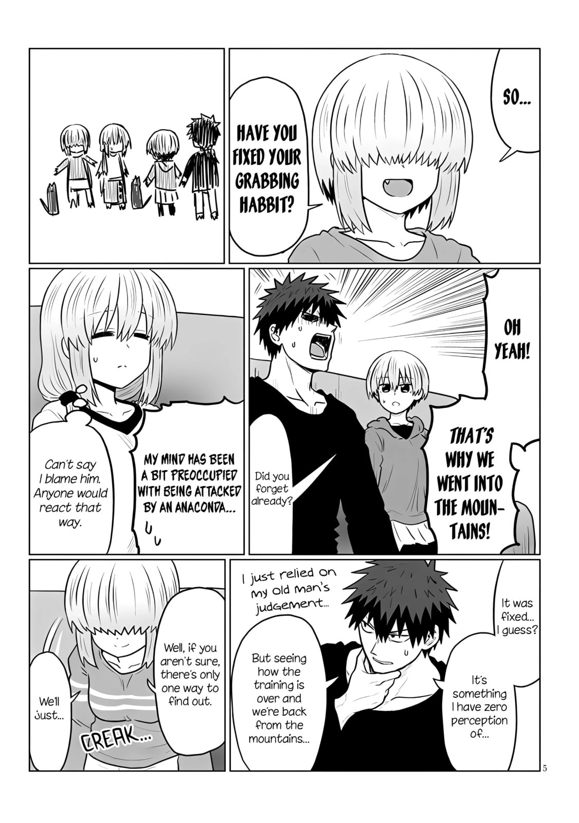 Uzaki-chan Wants to Hang Out! Chapter 133 page 5 - 