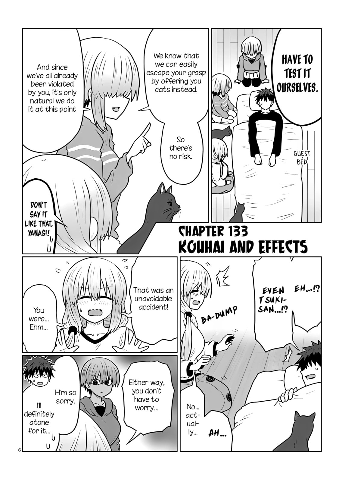 Uzaki-chan Wants to Hang Out! Chapter 133 page 6 - 