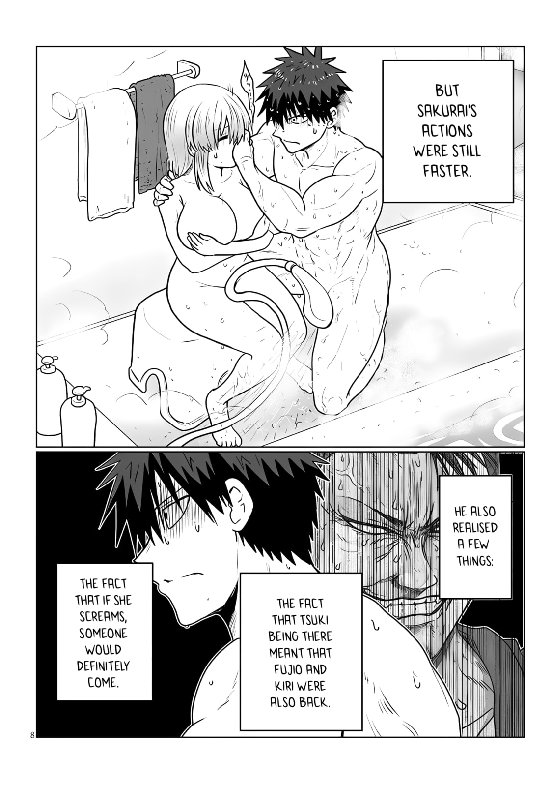 Uzaki-chan Wants to Hang Out! Chapter 135 page 8 - 