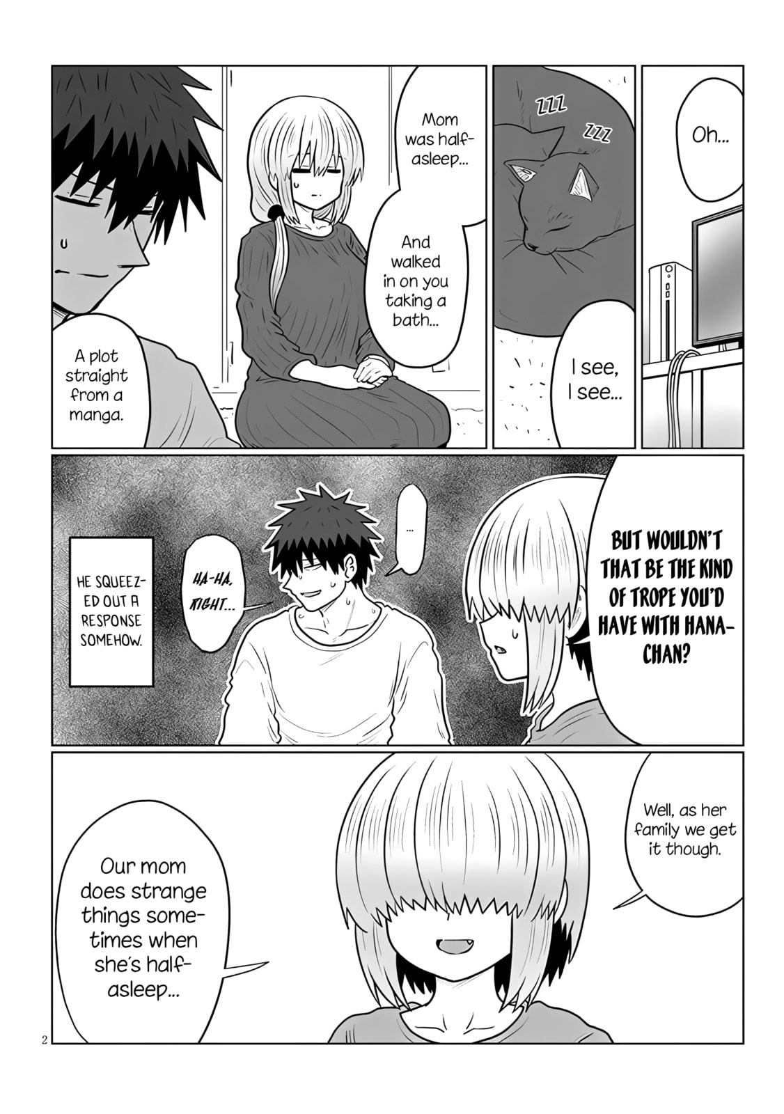 Uzaki-chan Wants to Hang Out! Chapter 136 page 2 - 
