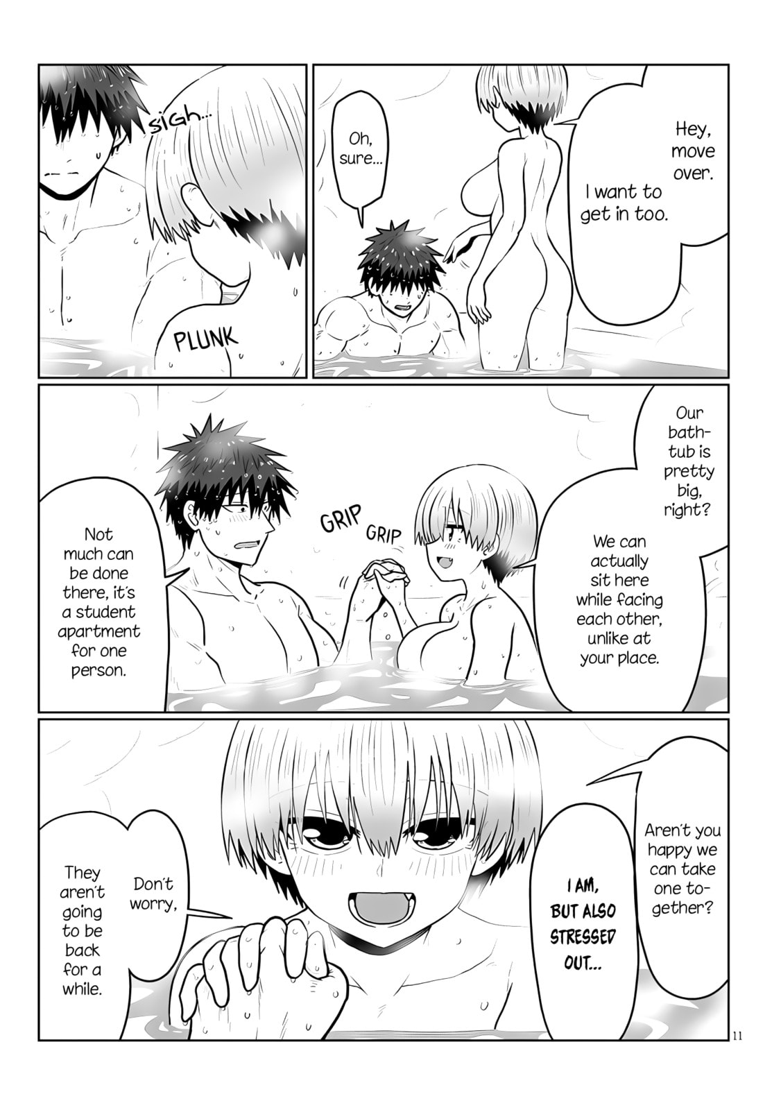Uzaki-chan Wants to Hang Out! Chapter 136 page 11 - 