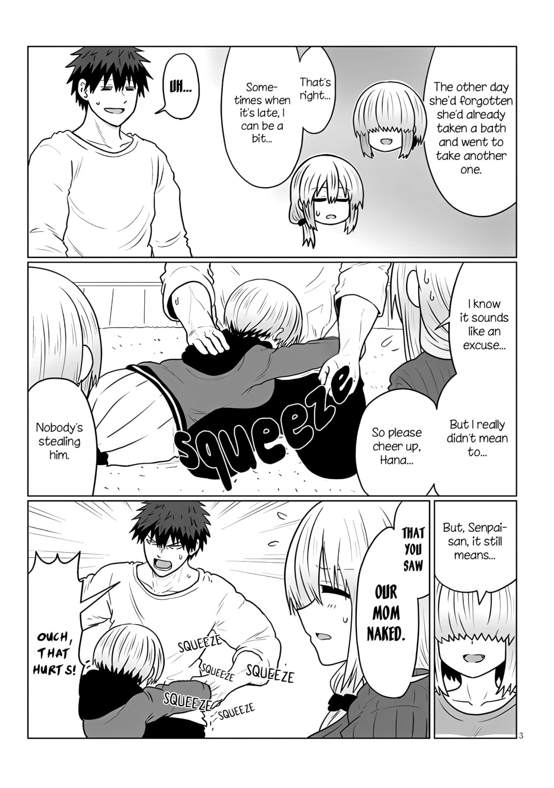 Uzaki-chan Wants to Hang Out! Chapter 136 page 3 - 
