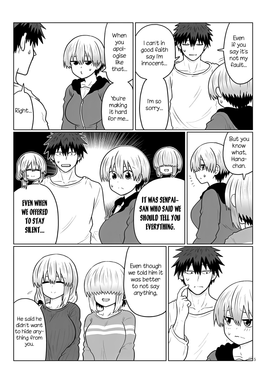 Uzaki-chan Wants to Hang Out! Chapter 136 page 5 - 