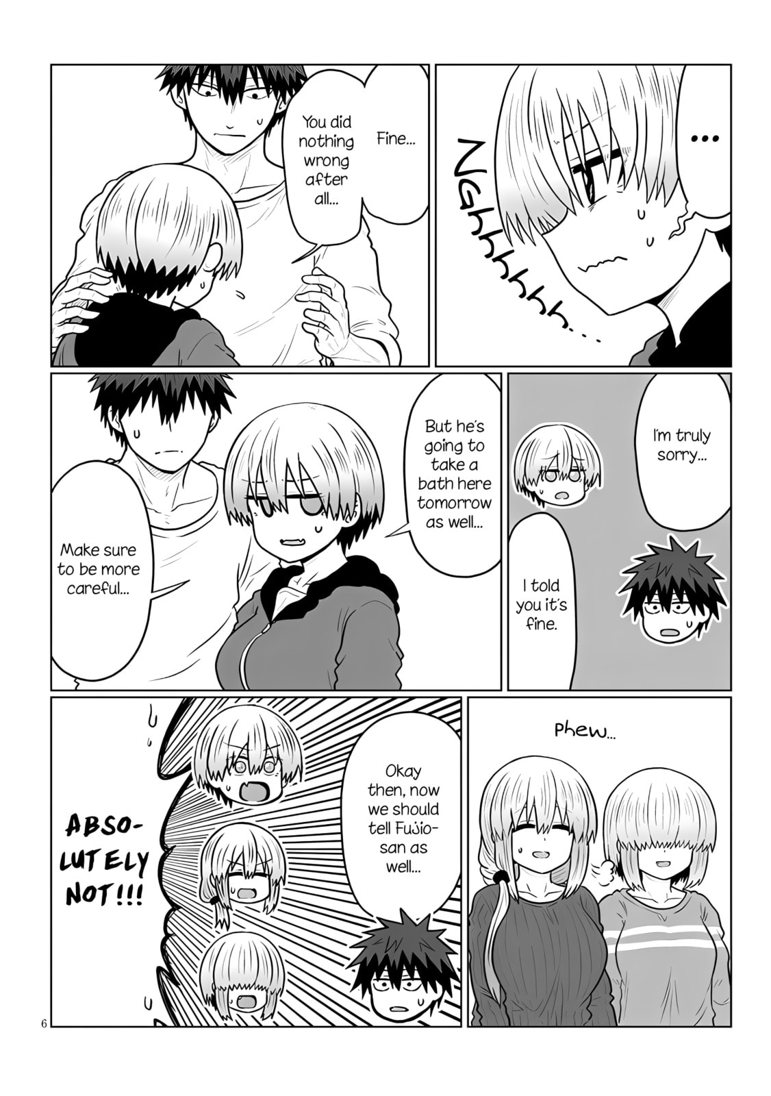 Uzaki-chan Wants to Hang Out! Chapter 136 page 6 - 
