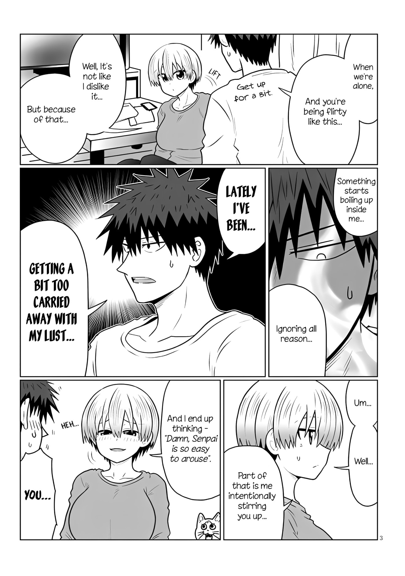 Uzaki-chan Wants to Hang Out! Chapter 137 page 3 - 