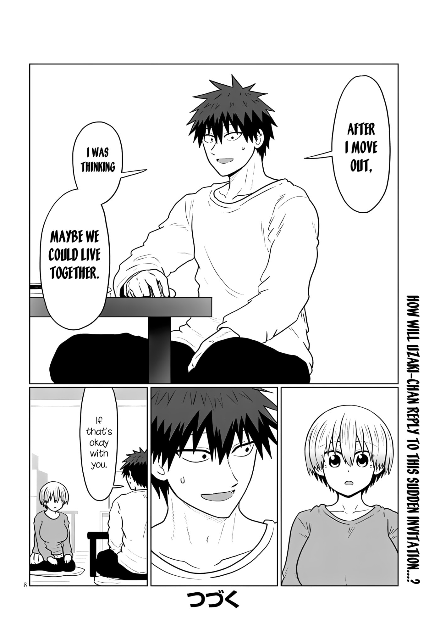 Uzaki-chan Wants to Hang Out! Chapter 137 page 8 - 