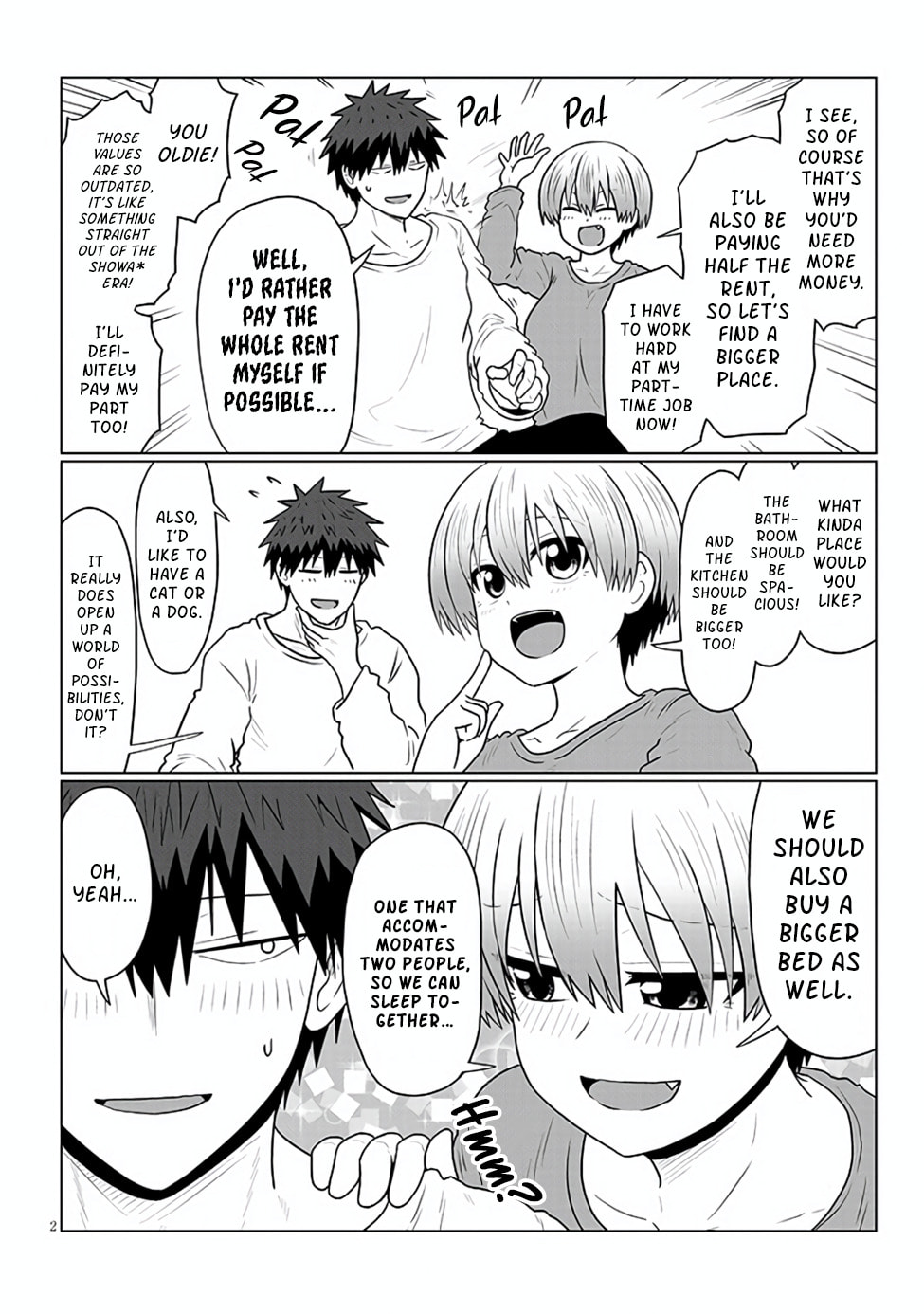 Uzaki-chan Wants to Hang Out! Chapter 138 page 2 - 