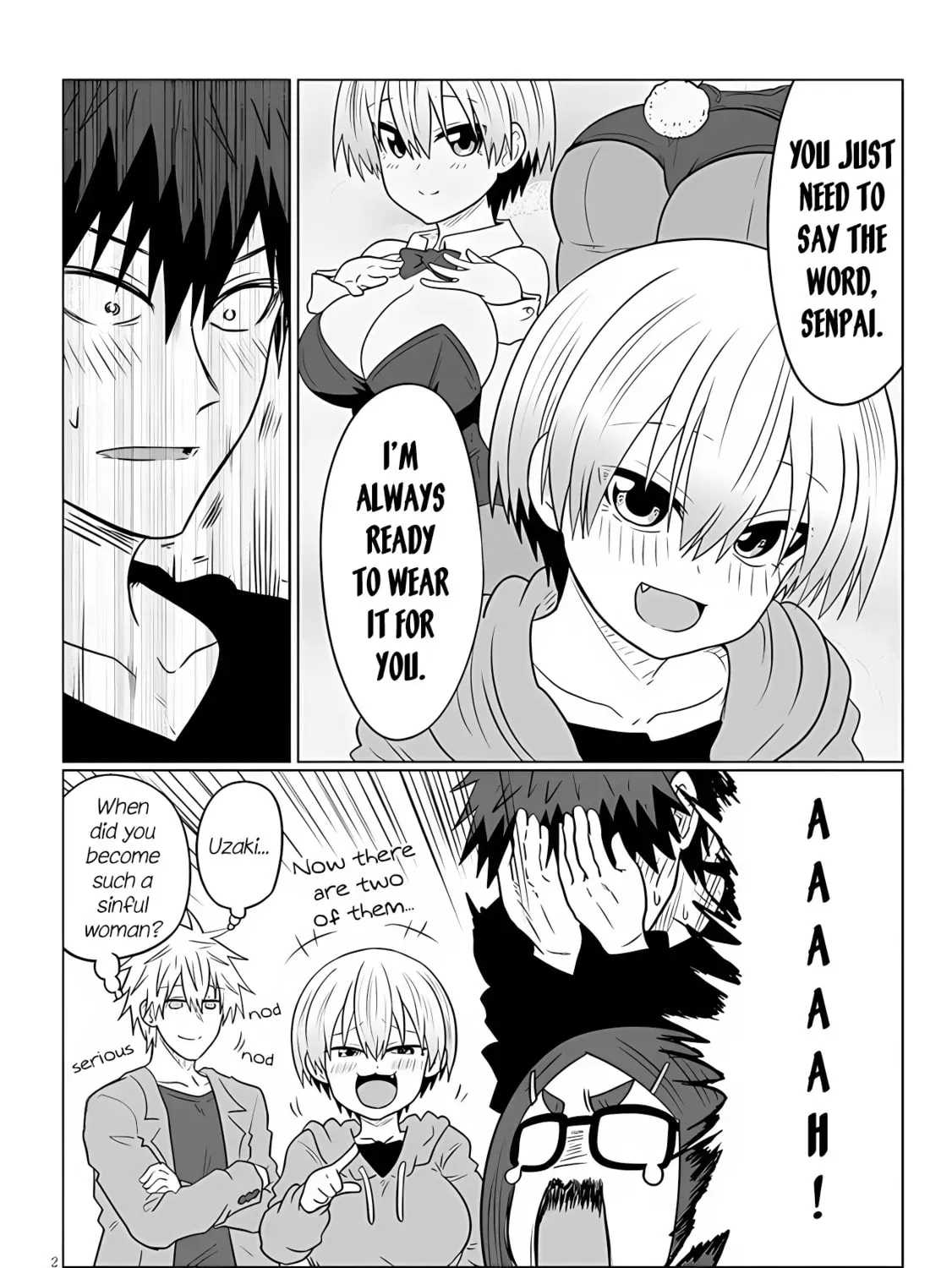 Uzaki-chan Wants to Hang Out! Chapter 2024 page 3 - 
