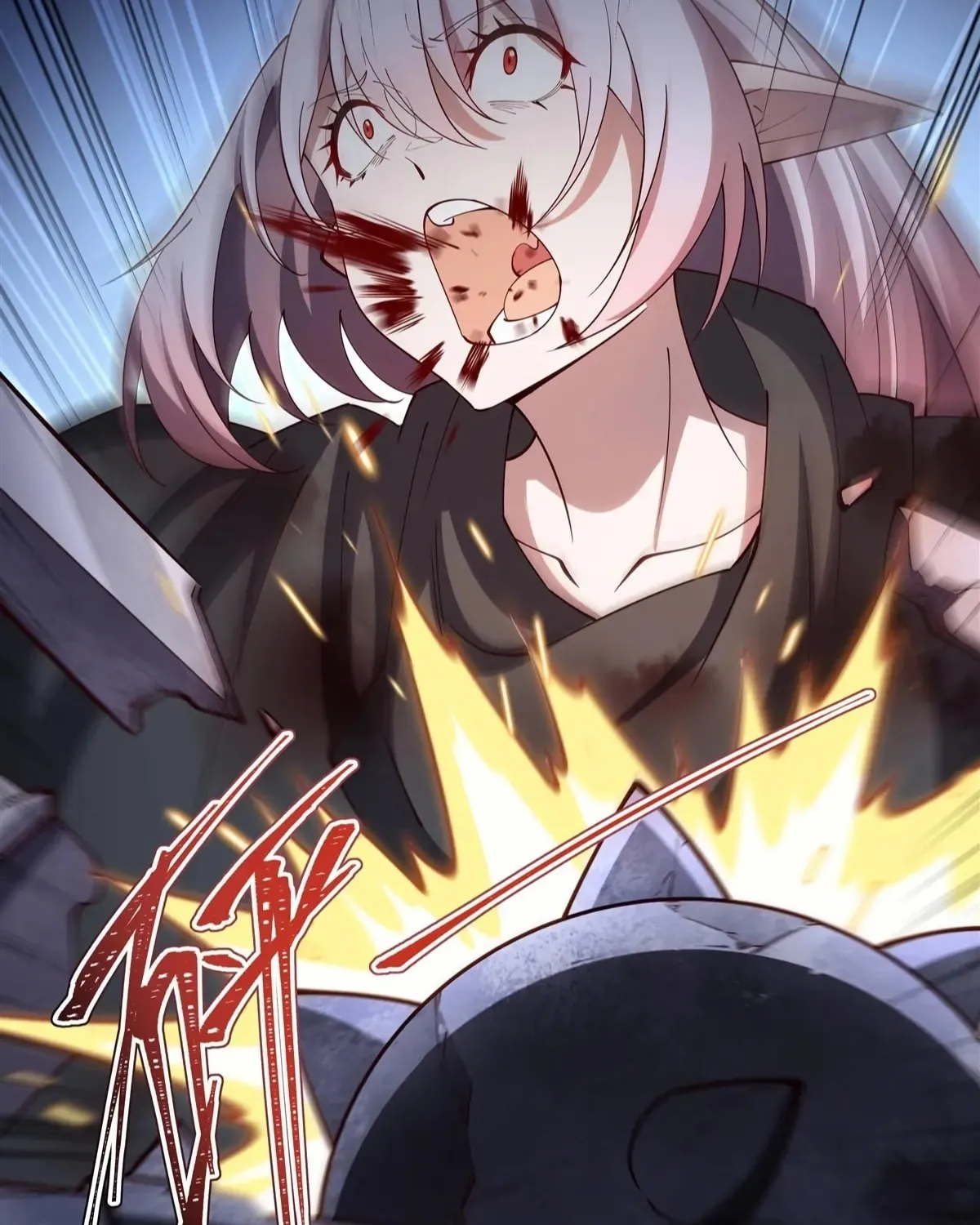 Vampire Princess X Knight (Colored) Chapter 388 page 21 - 