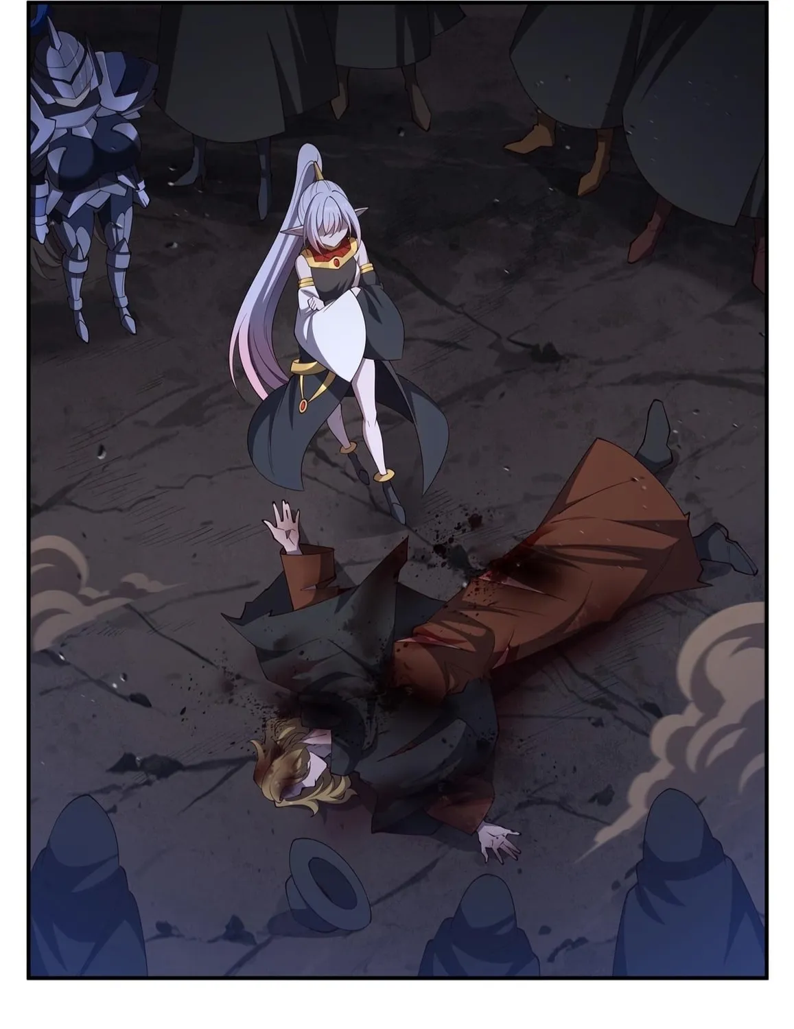 Vampire Princess X Knight (Colored) Chapter 401 page 3 - 