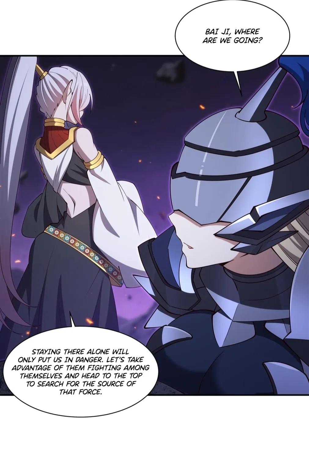 Vampire Princess X Knight (Colored) Chapter 402 page 21 - 