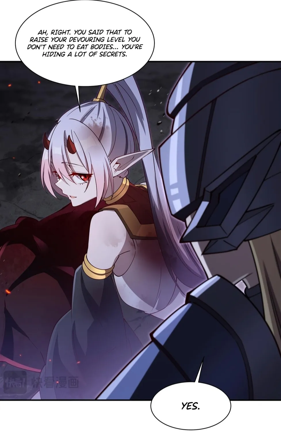 Vampire Princess X Knight (Colored) Chapter 405 page 55 - 