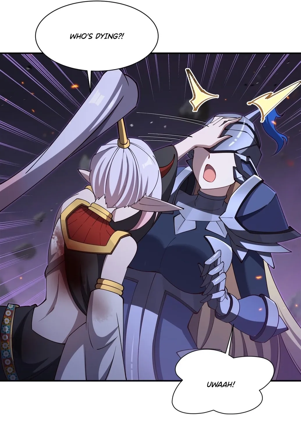 Vampire Princess X Knight (Colored) Chapter 406 page 28 - 