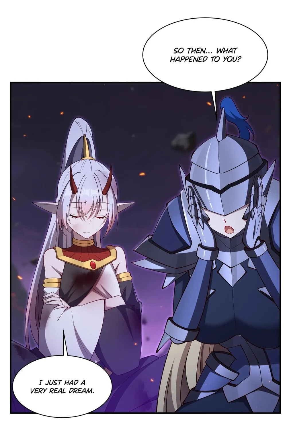 Vampire Princess X Knight (Colored) Chapter 406 page 33 - 