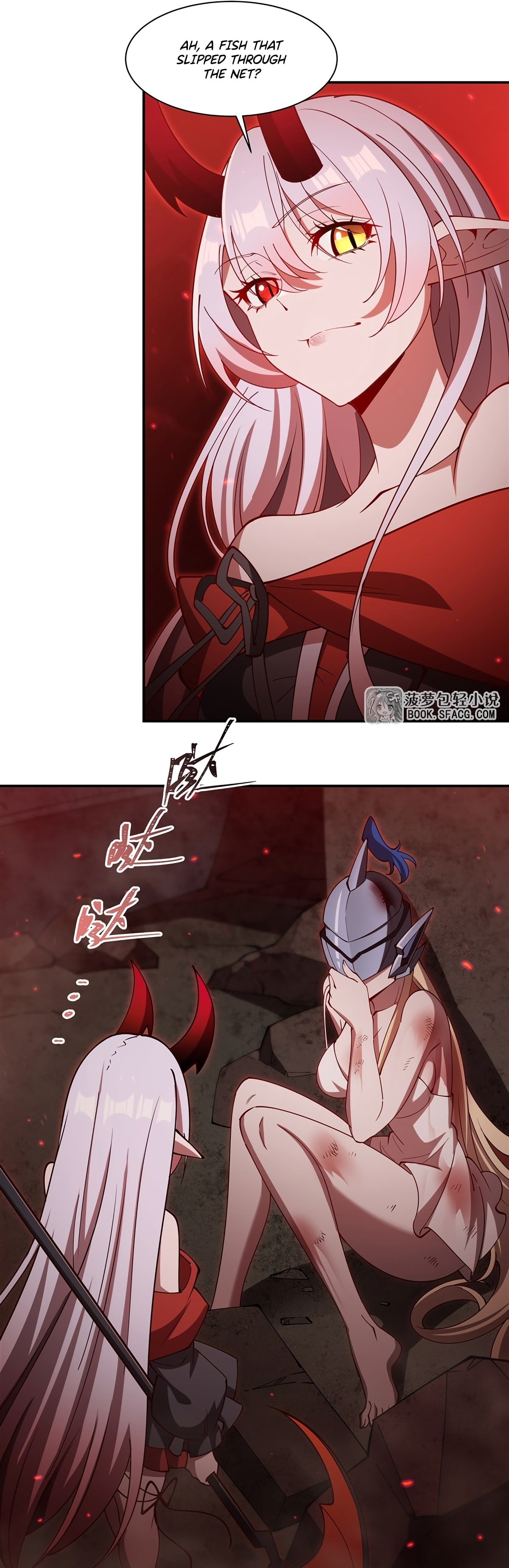 Vampire Princess X Knight (Colored) Chapter 410 page 19 - 