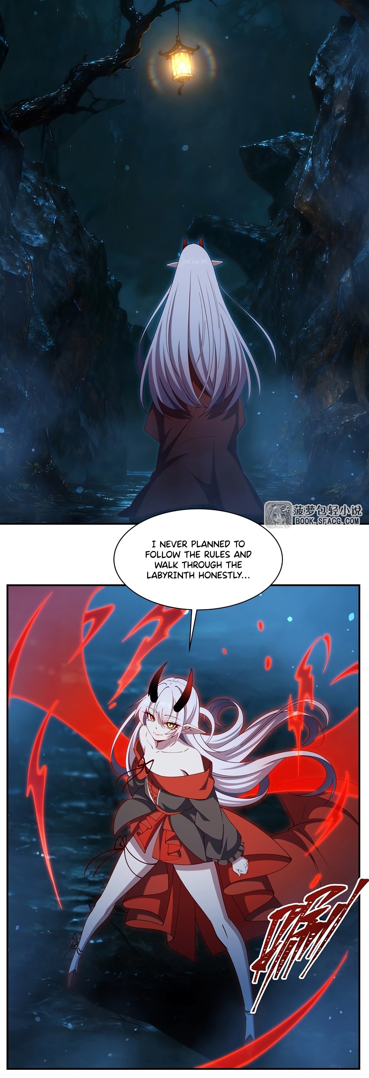 Vampire Princess X Knight (Colored) Chapter 413 page 3 - 
