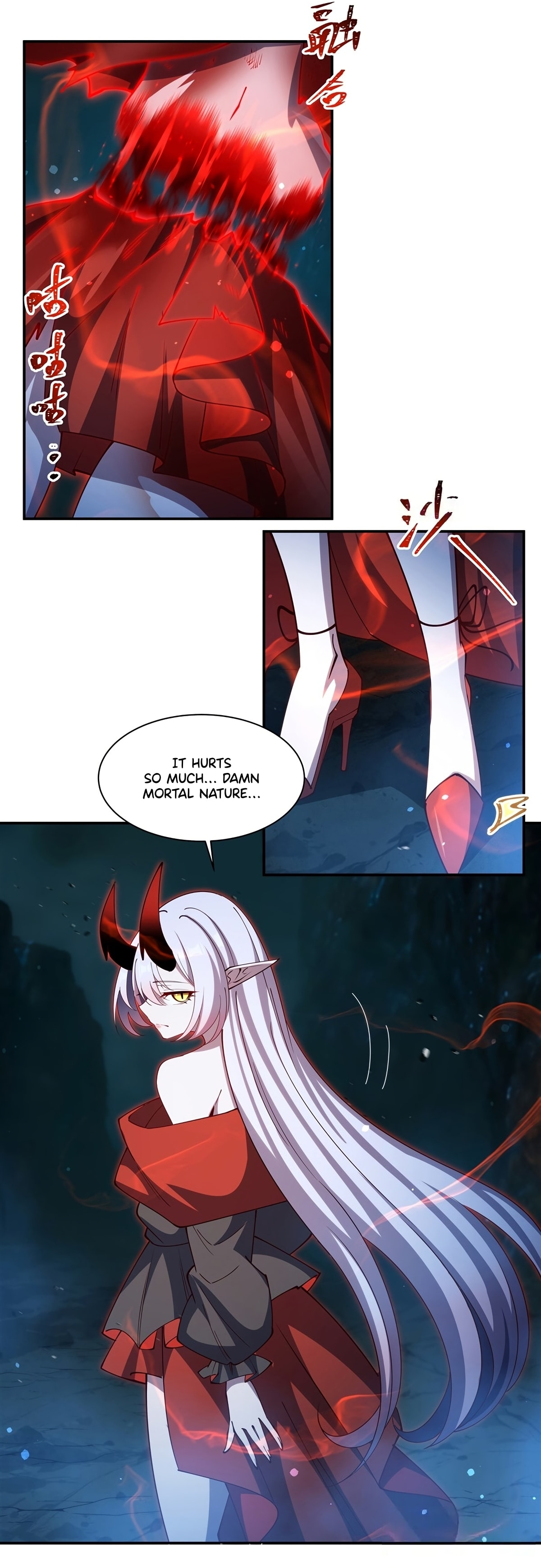 Vampire Princess X Knight (Colored) Chapter 414 page 15 - 