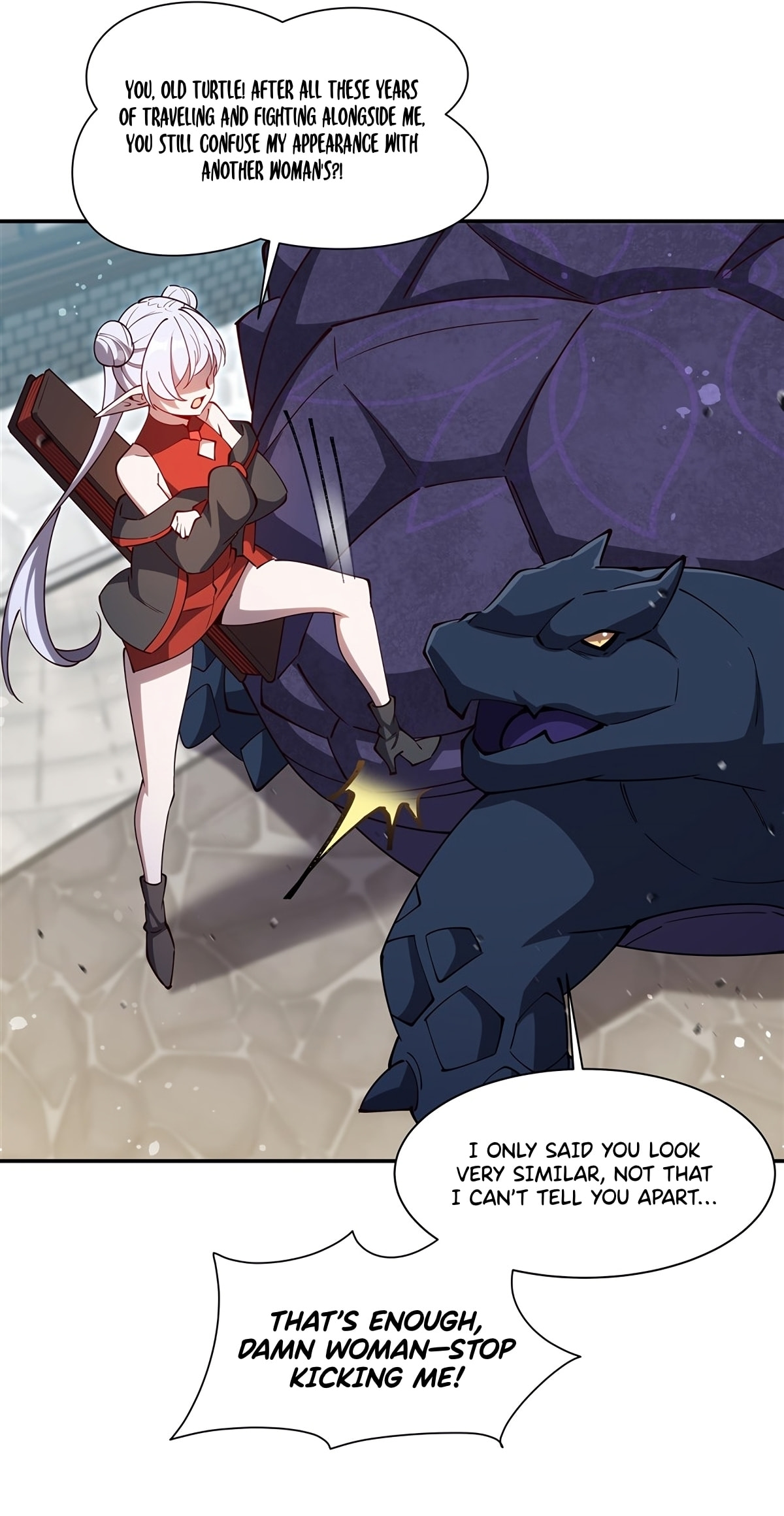 Vampire Princess X Knight (Colored) Chapter 417 page 18 - 