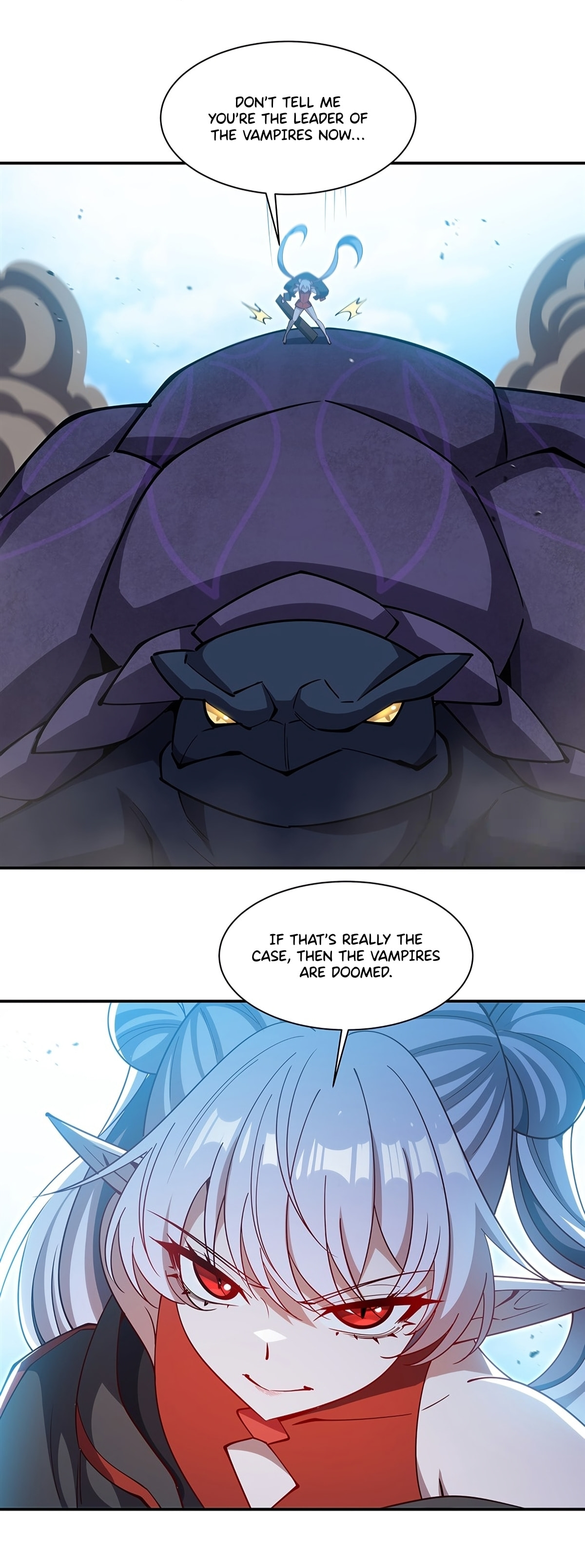 Vampire Princess X Knight (Colored) Chapter 417 page 34 - 