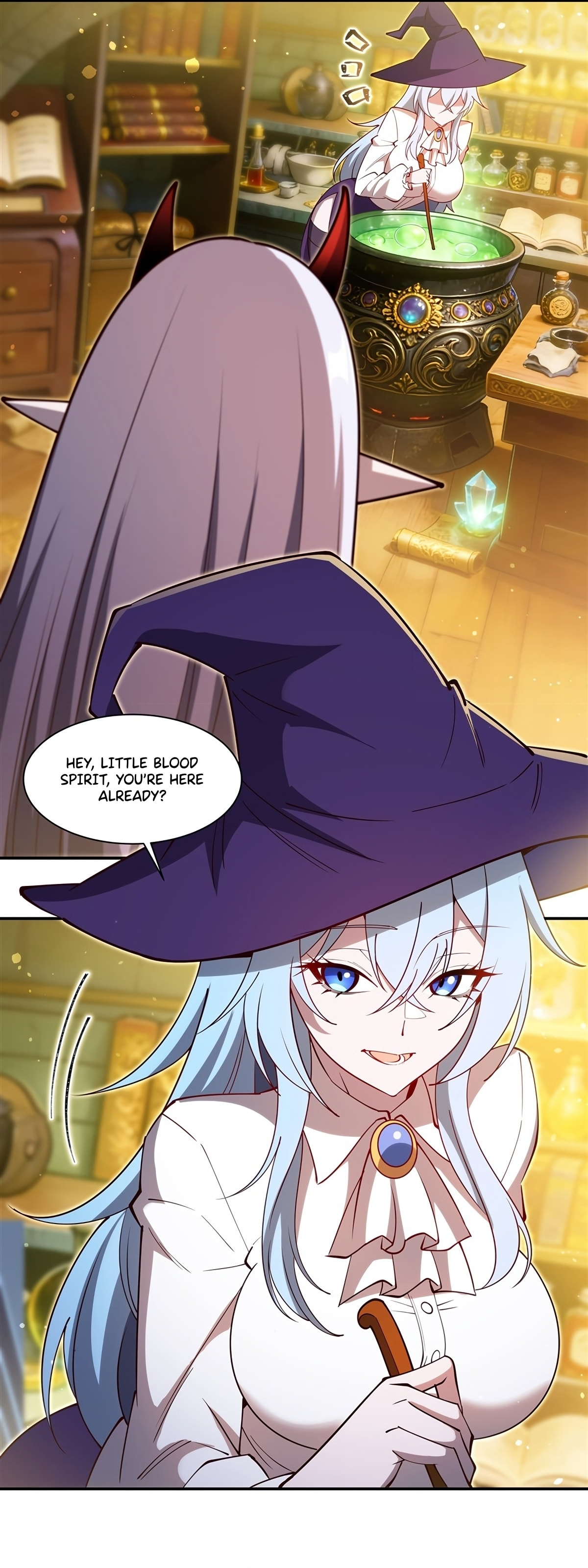 Vampire Princess X Knight (Colored) Chapter 419 page 3 - 