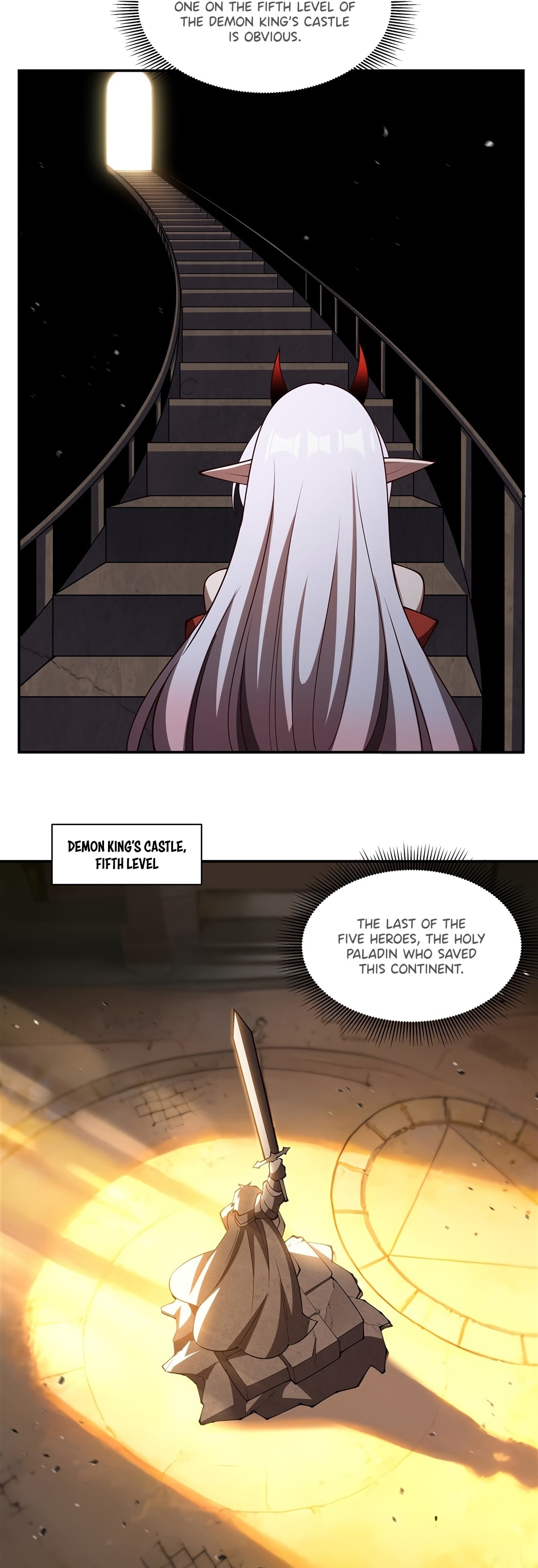 Vampire Princess X Knight (Colored) Chapter 420 page 3 - 