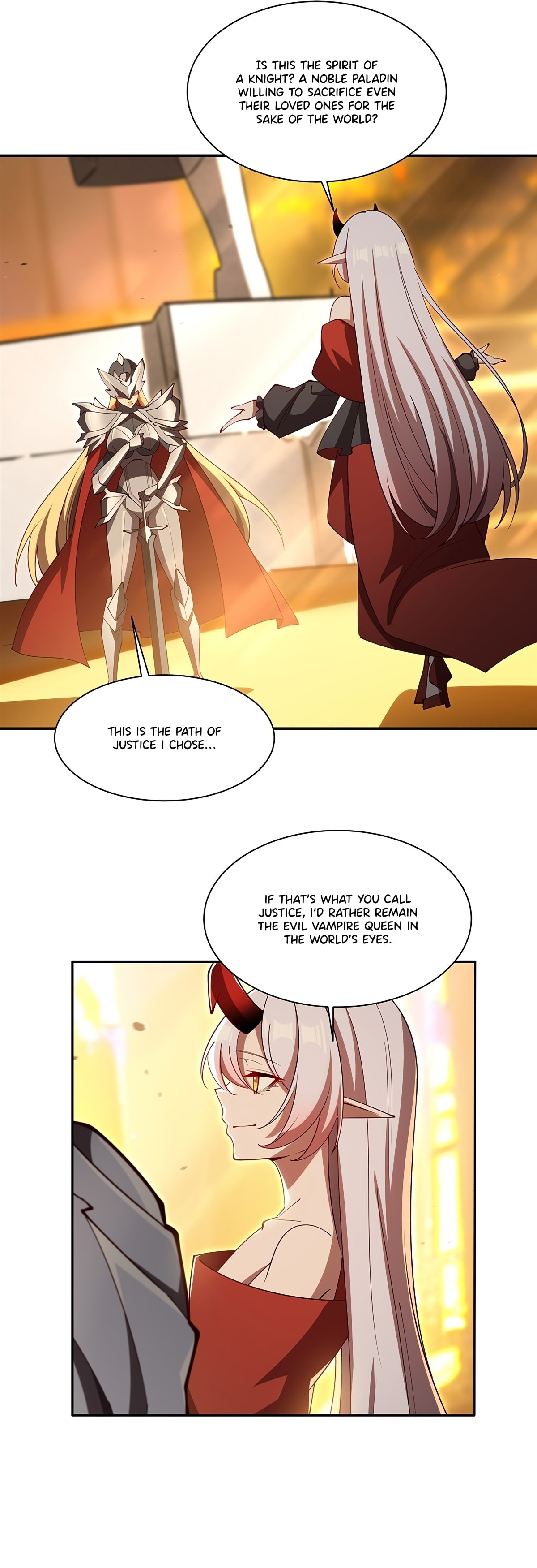 Vampire Princess X Knight (Colored) Chapter 420 page 27 - 