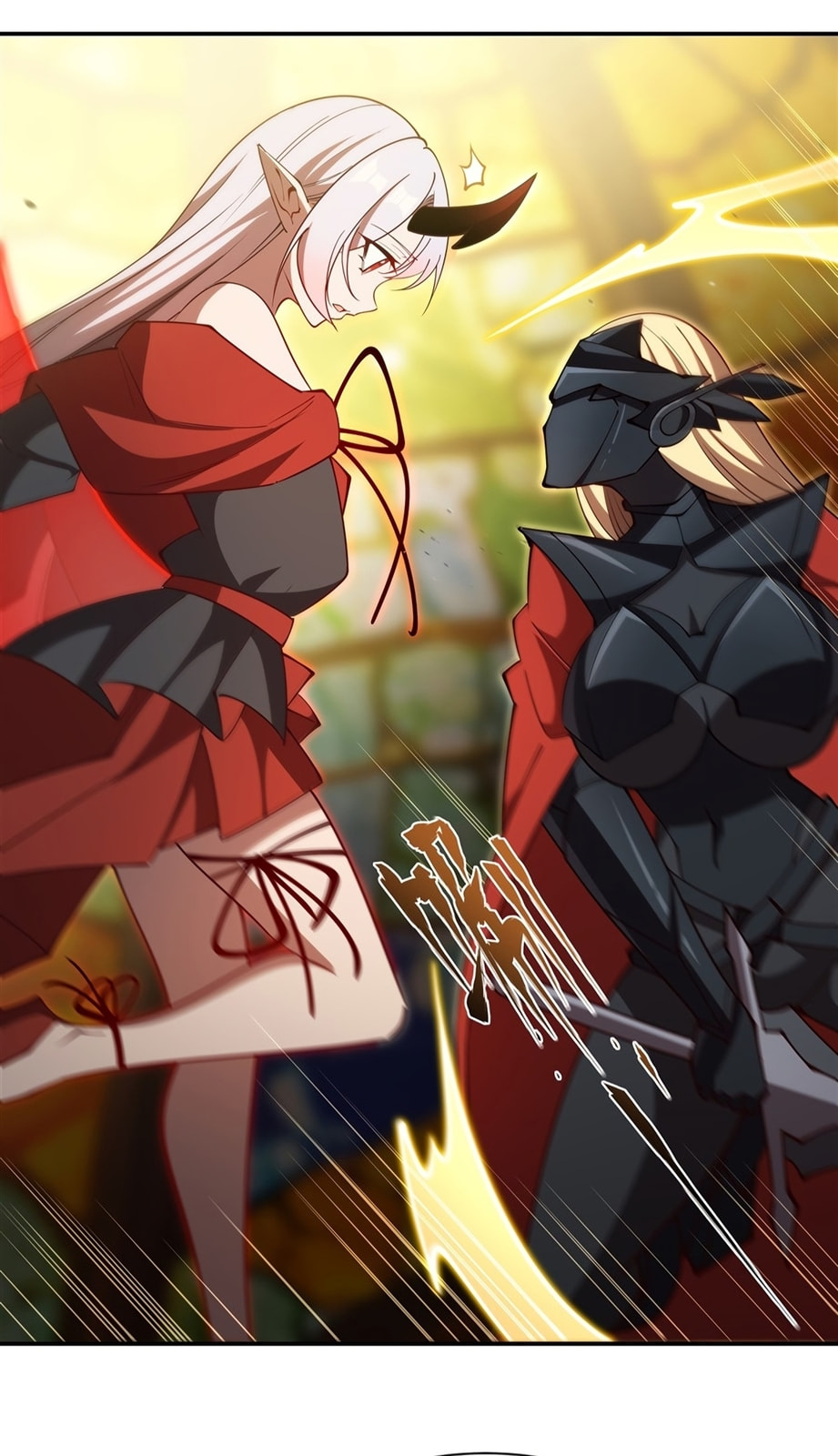 Vampire Princess X Knight (Colored) Chapter 421 page 23 - 