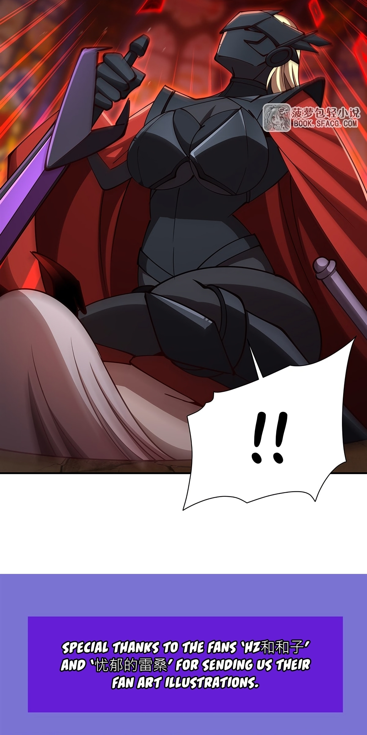 Vampire Princess X Knight (Colored) Chapter 422 page 32 - 