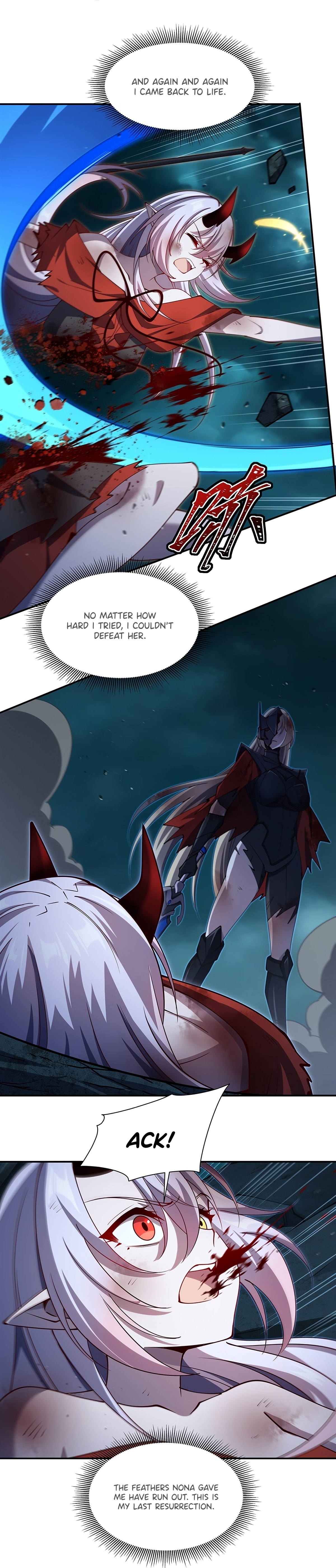 Vampire Princess X Knight (Colored) Chapter 424 page 3 - 
