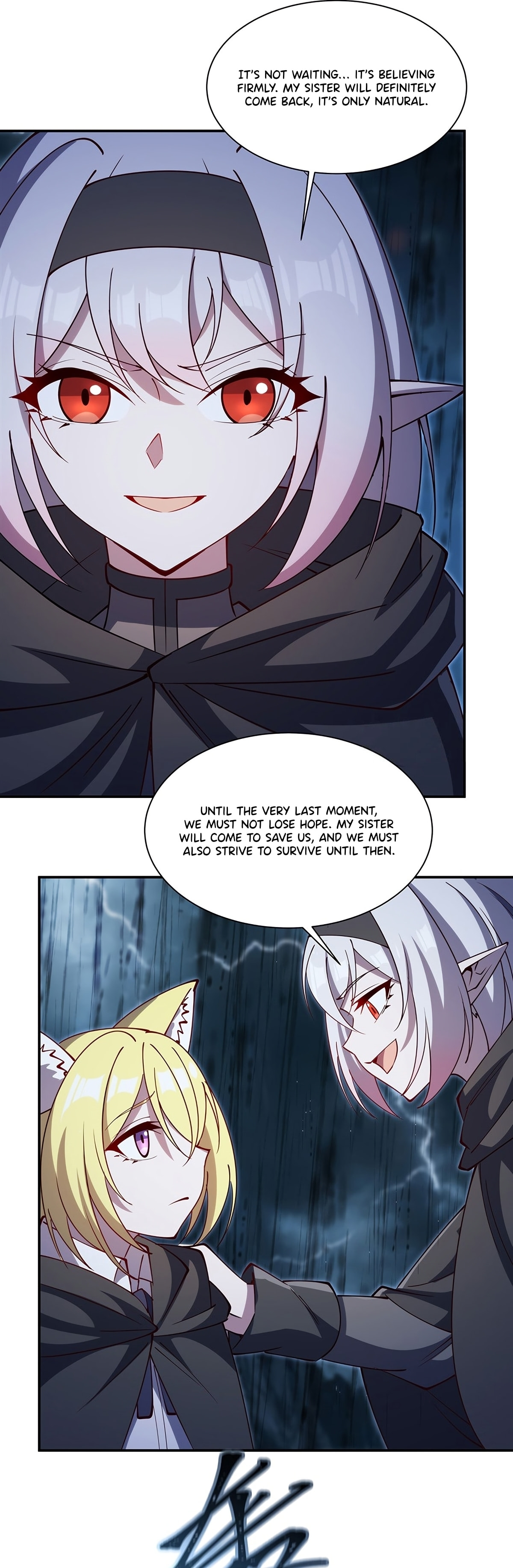 Vampire Princess X Knight (Colored) Chapter 426 page 28 - 