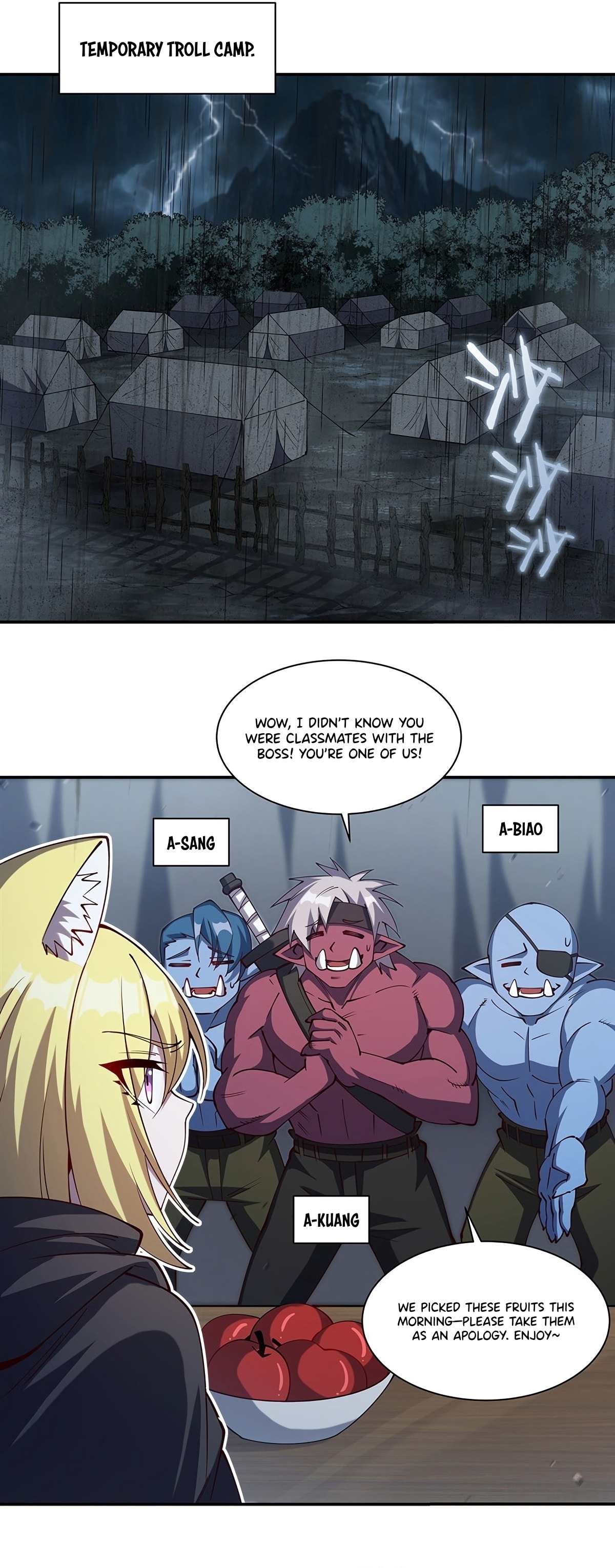 Vampire Princess X Knight (Colored) Chapter 428 page 2 - 