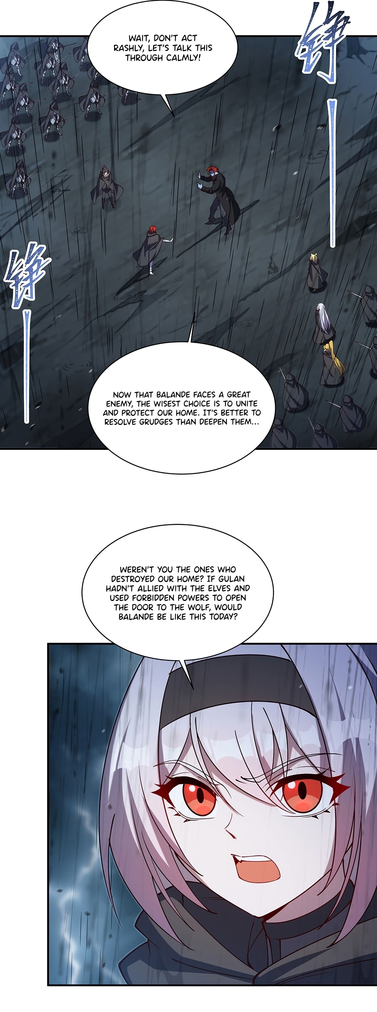 Vampire Princess X Knight (Colored) Chapter 428 page 21 - 